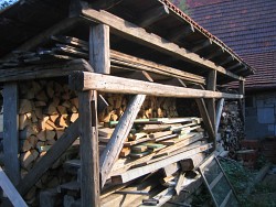 Holzlager